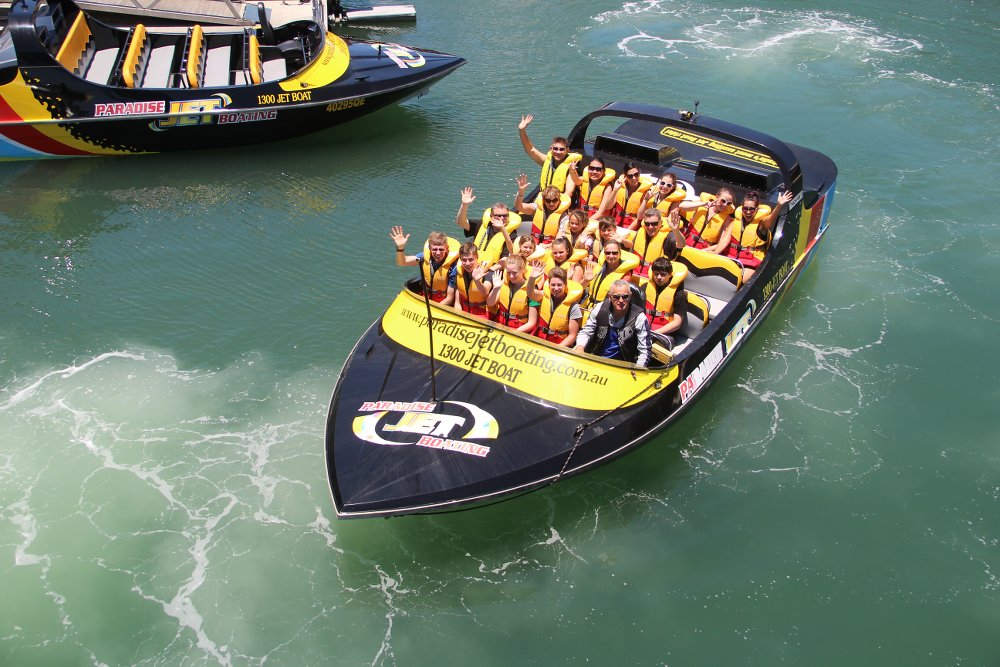 Get ready to be wet! High octane adventure on water