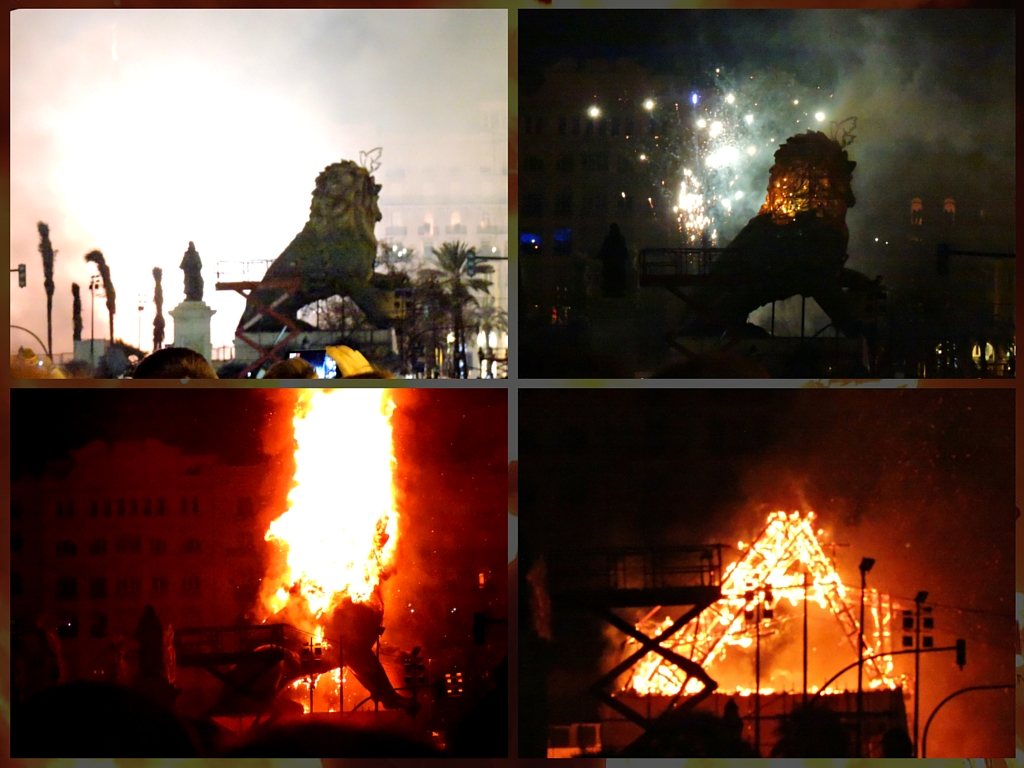 The story of the falla and the cremá