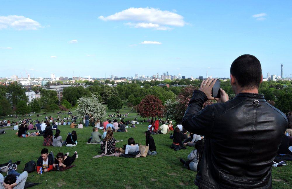 For lovely views of London, you can't go past Primrose Hill