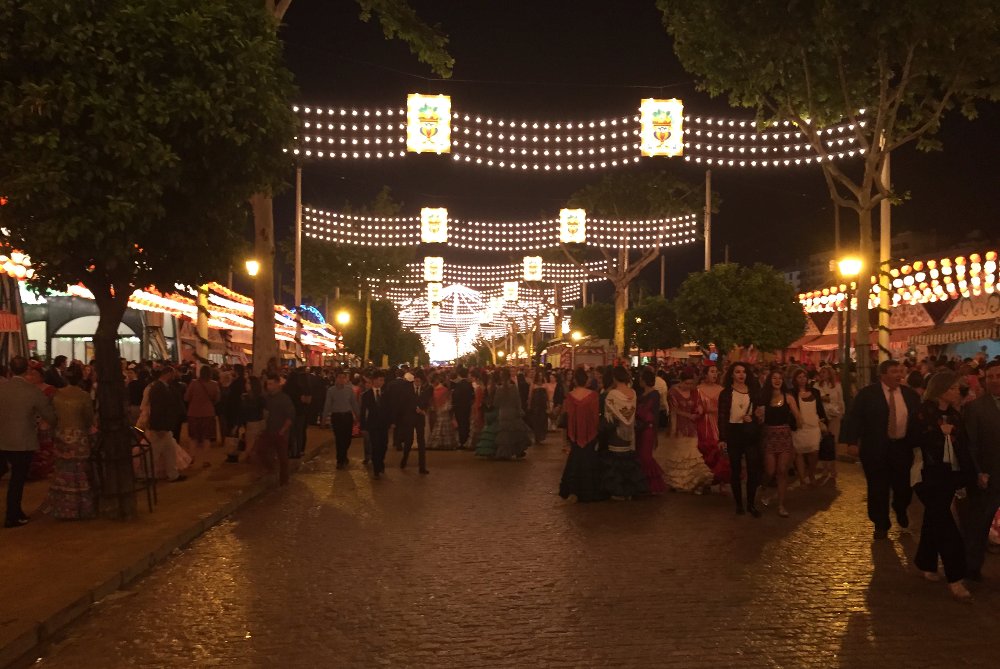 Feria de abril is THE place to be all week