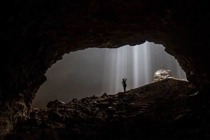 Jomblang Cave, Yogyakarta, Indonesia