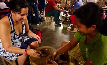 Klipoh village pottery making in Yogyakarta Indonesia