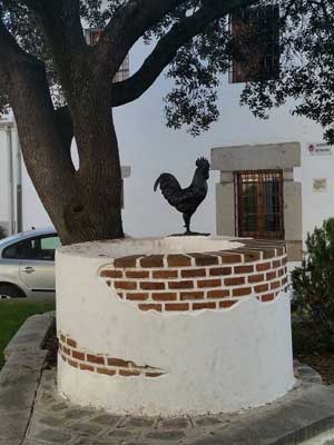 The famous well of Pozoblanco, Spain