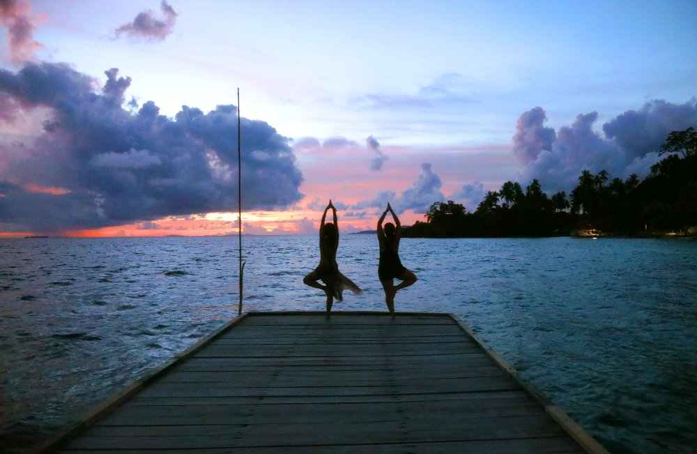 Yoga in Raja Ampat