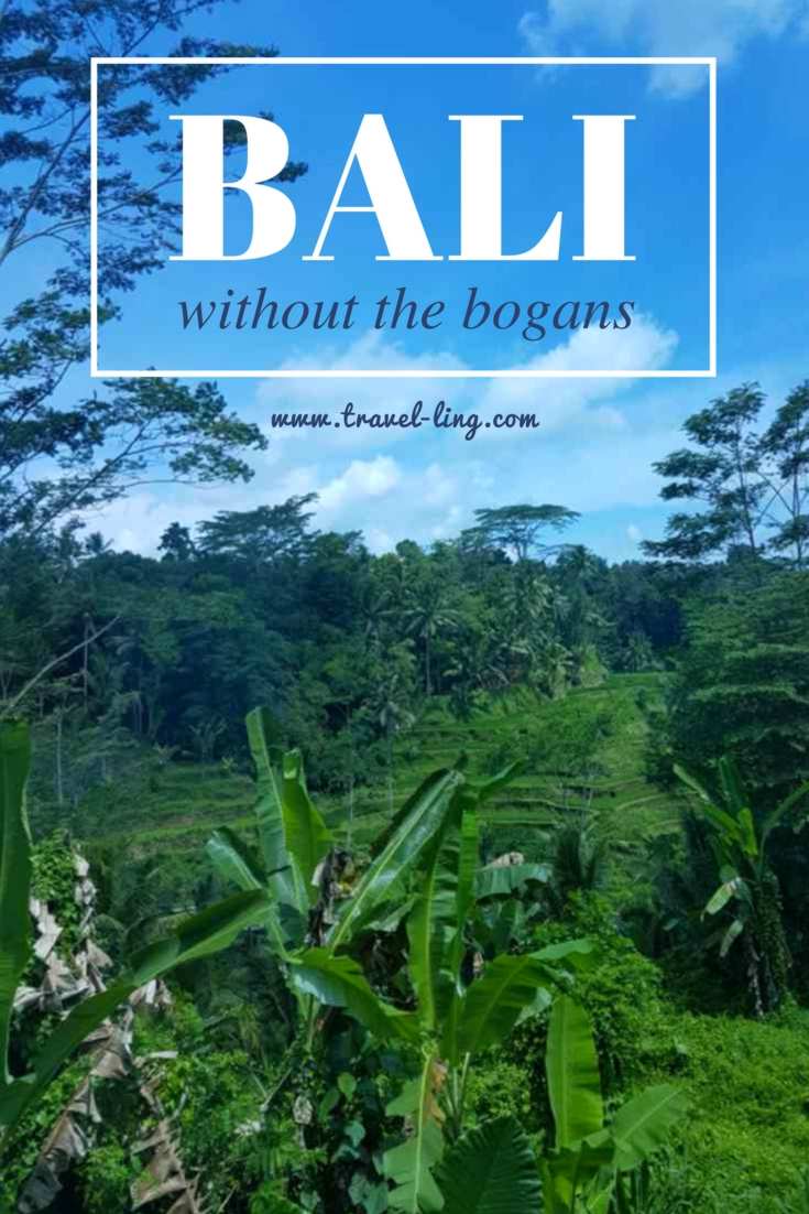 Bali without the bogans