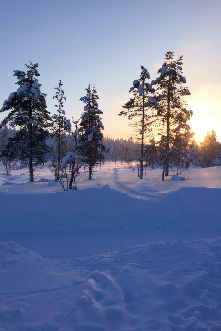 Winter wonderland, Lapland Finland