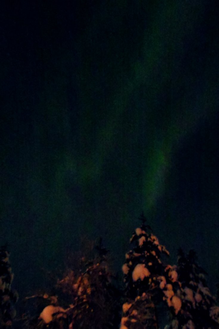 Northern lights at Kakslauttanen