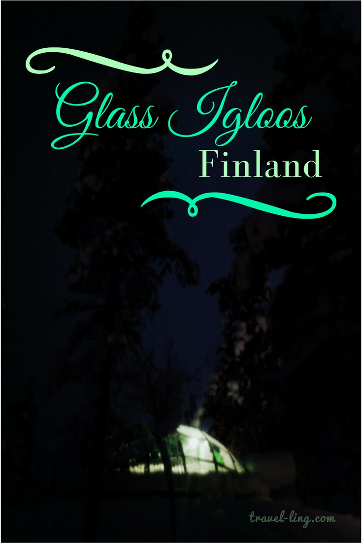 Glass igloos Kakslauttanen Finland