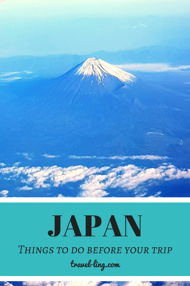Things to do before travelling to Japan