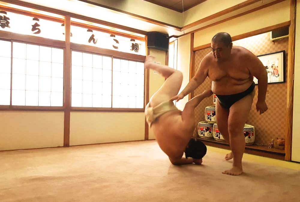 Tokyo: The day I fought a Sumo
