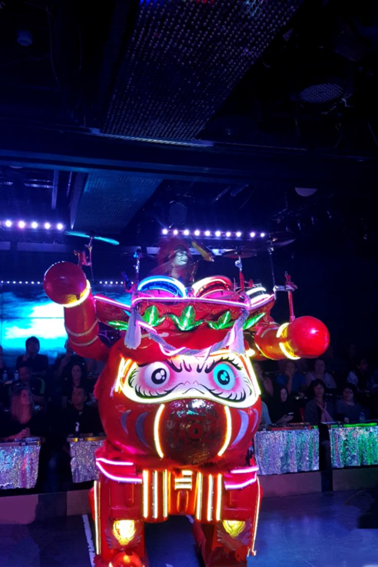 Robot Restaurant performances, Tokyo, Japan