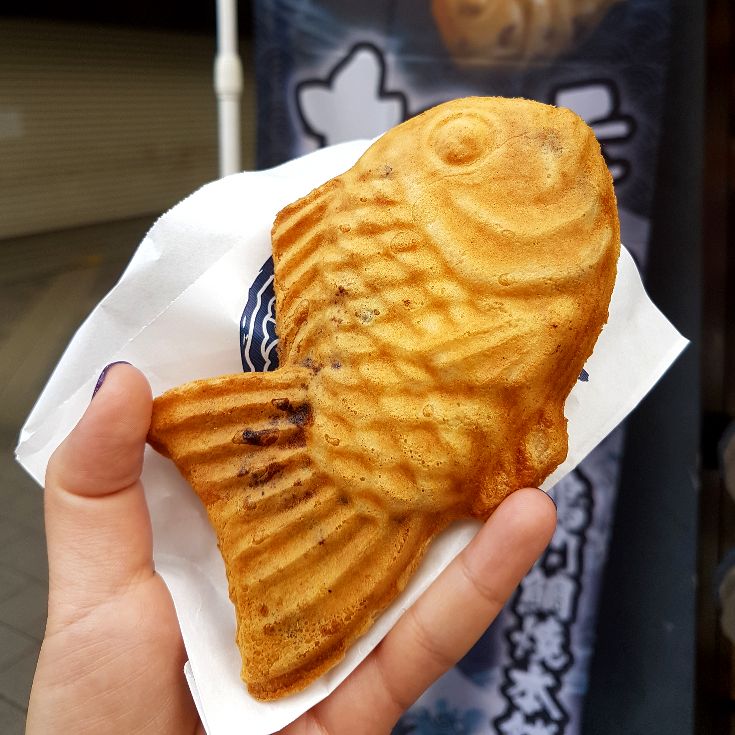 Taiyaki - sweet pastry in Japan